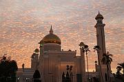 日落時分的奧馬爾清真寺