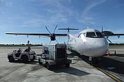 飛往 Mulu 的 ATR-72 客機