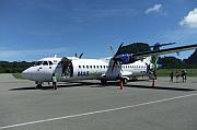 飛往 Mulu 的 ATR-72 型飛機