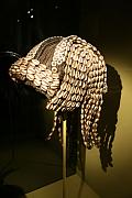 非洲的貝殼頭飾