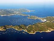 飛機降落前的風光