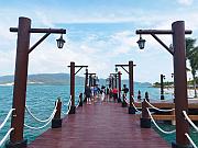 漢潭島度假村的碼頭